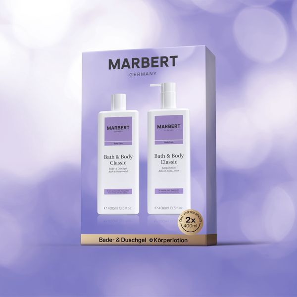 Подарунковий набір Bath & Body Classic 2х400мл 450016 фото