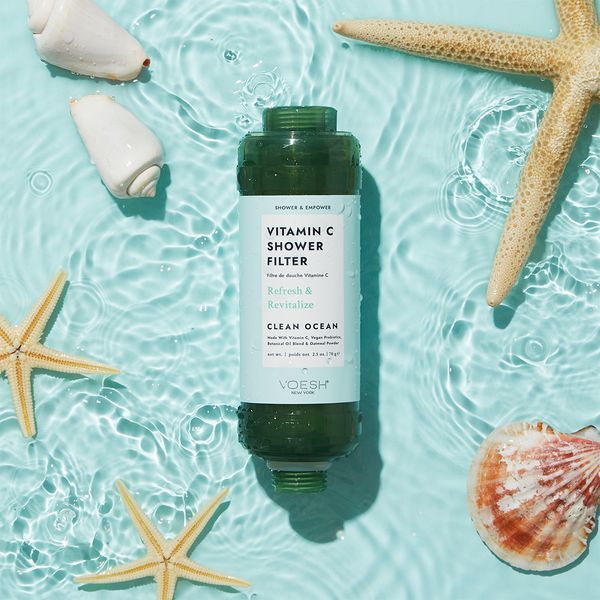Фільтр для душу з вітаміном С "Чистий океан"- Vitamin C Shower Filter Clean Ocean VBF125CLN фото