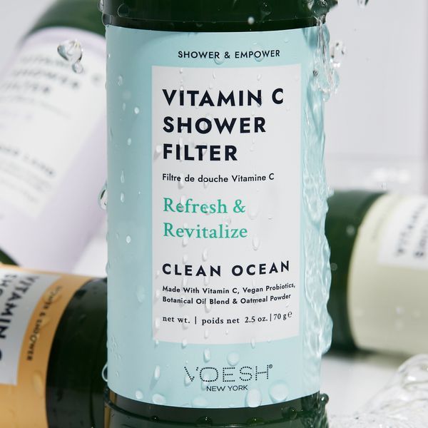 Фільтр для душу з вітаміном С "Чистий океан"- Vitamin C Shower Filter Clean Ocean VBF125CLN фото