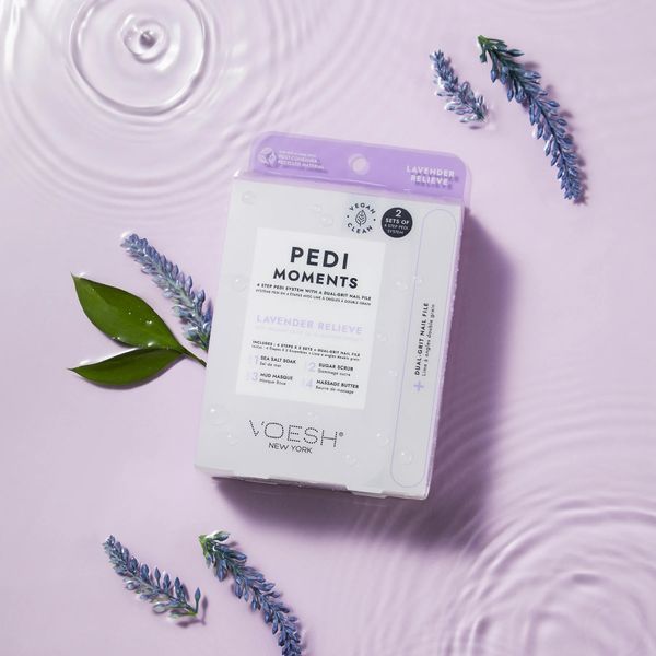 Набір для педикюру "Лавандове полегшення" Pedi Moments Duo Lavender Relieve VPC228LVR фото