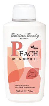 Гель для ванни та душу "Персик" Bettina Barty Peach Bath & Showergel 500 мл 0284 фото