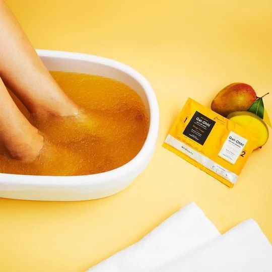 Спа набір желейна ванна "Манго" - Gel-Ohh! Jelly Spa Bath Mango AJ00MNG фото