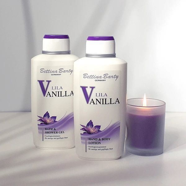 Лосьйон для рук і тіла "Фіолетова Ваніль" Bettina Barty LILA VANILLA Hand & Bodylotion 500 мл 0402 фото