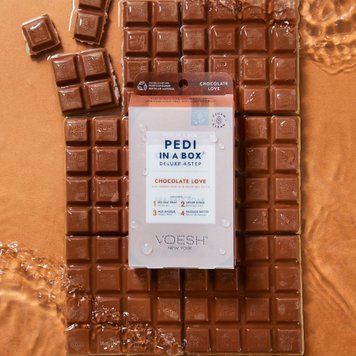 Набір для педикюру делюкс "Шоколадна любов" Pedi in a Box Deluxe 4 Step - Chocolate Love VPC208CHO фото