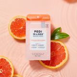 Набір для педикюру делюкс "Вітамінна зарядка" Pedi in a Box Deluxe 4 Step - Vitamin Recharge VPC208PGF фото
