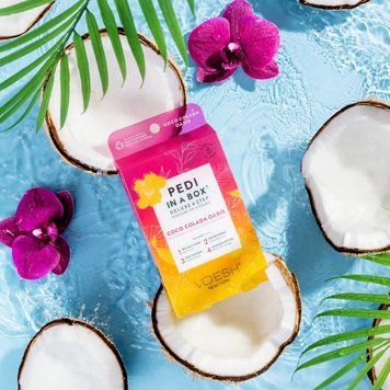 Набір для догляду за ногами делюкс "Кокосовий оазис" Pedi in a Box Deluxe 4 Step - Coco Colada Oasis VPC208COL фото