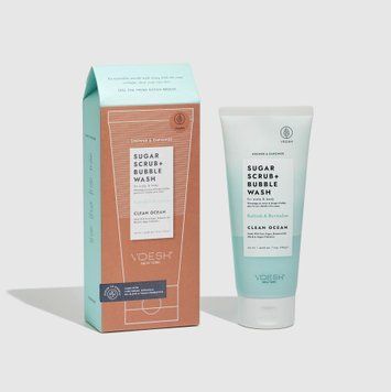Цукровий скраб для шкіри голови та тіла "Чистий океан" Sugar Scrub+Bubble Wash For Scalp and Body Clean Ocean VBS107CLN фото